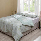 Σετ Παπλωματοθήκη Cannon Blossom 230X250 Pastel Green